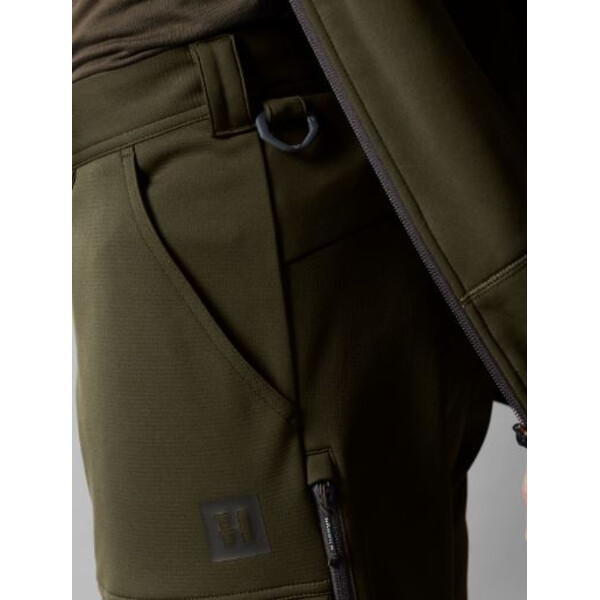 Härkila Calças Deer Stalker Light, verde salgueiro/castanho sombra tamanho 48