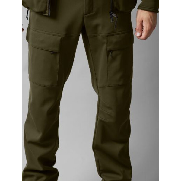 Härkila Calças Deer Stalker Light, verde salgueiro/castanho sombra tamanho 48