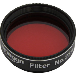 Omegon Filtro de cor #23A Vermelho claro 1,25''